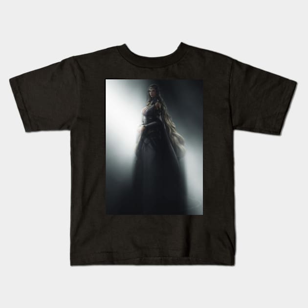 Dark Elf Kids T-Shirt by ZNEVA